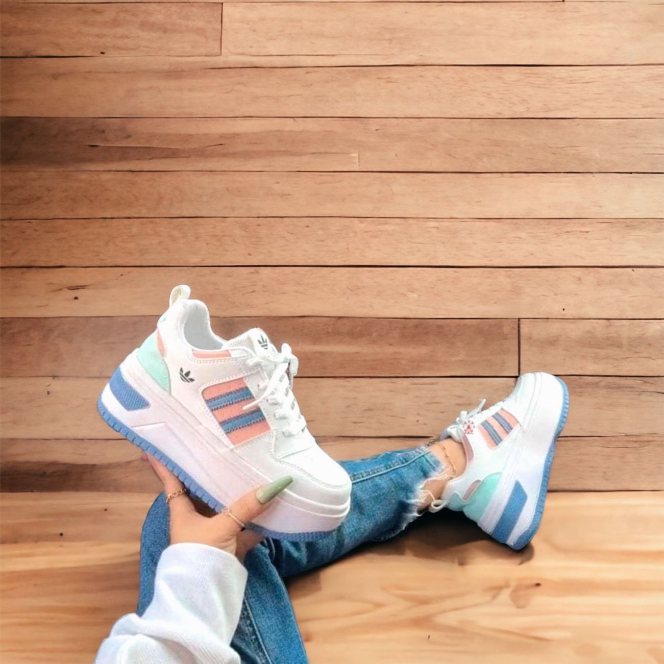 Nuevos Tenis A003 Suela Tractor 👟 – Oferta Especial: 2º Par a Mitad de Precio ⚡