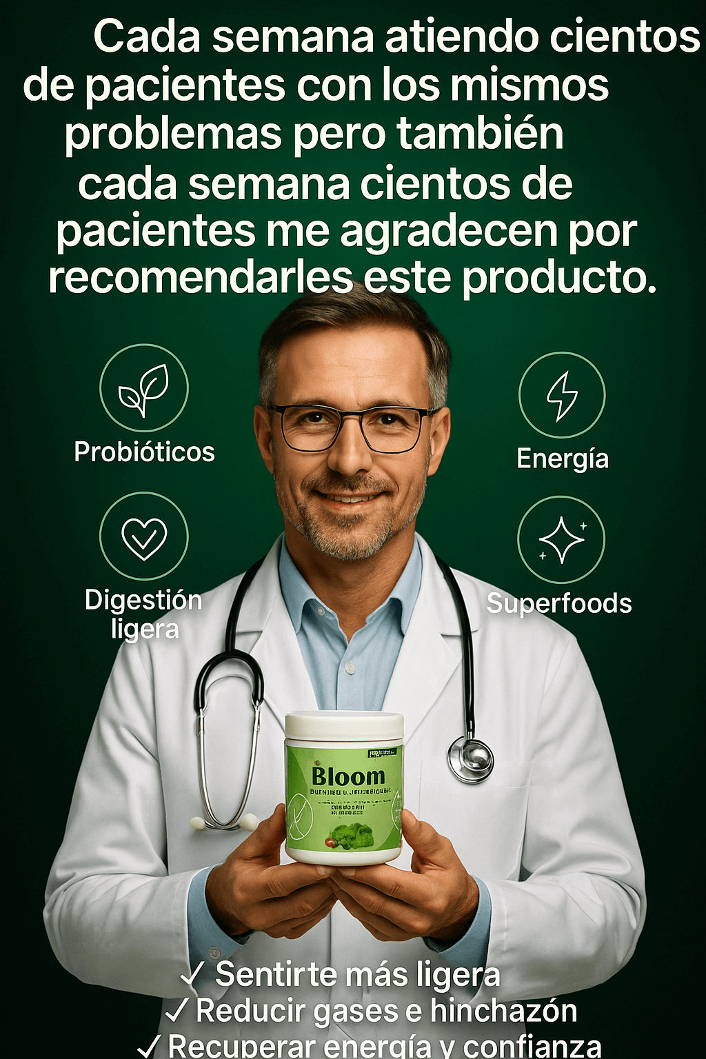 🌿¡Despídete de la hinchazón y recupera tu energía natural con Bloom!
