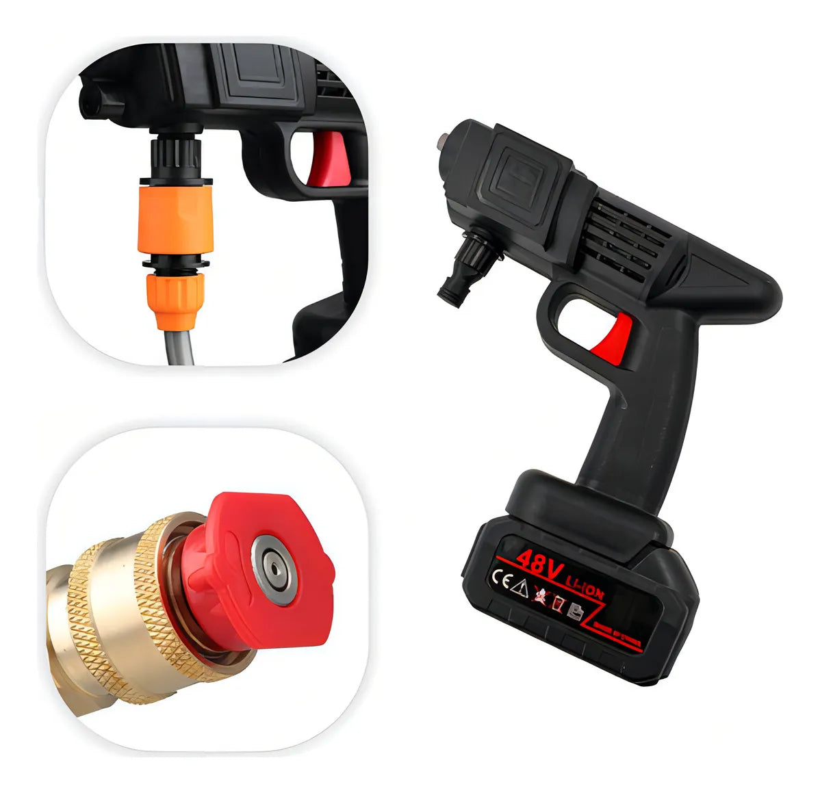 ¡OFERTA EXCLUSIVA! ⚡ Hidrolavadora Portátil 48V