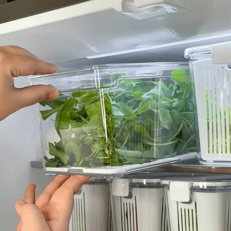 Dile adiós al desorden con el ORGANIZADOR NEVERA 1121B 🥦🧊