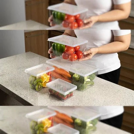 Dile adiós al desorden con el ORGANIZADOR NEVERA 1121B 🥦🧊