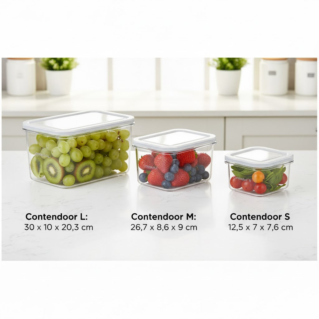 Dile adiós al desorden con el ORGANIZADOR NEVERA 1121B 🥦🧊